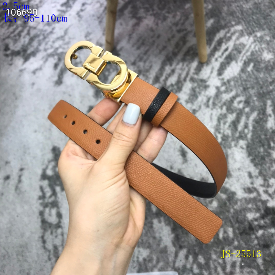Ferragamo Belts 2.5 cm Width 059